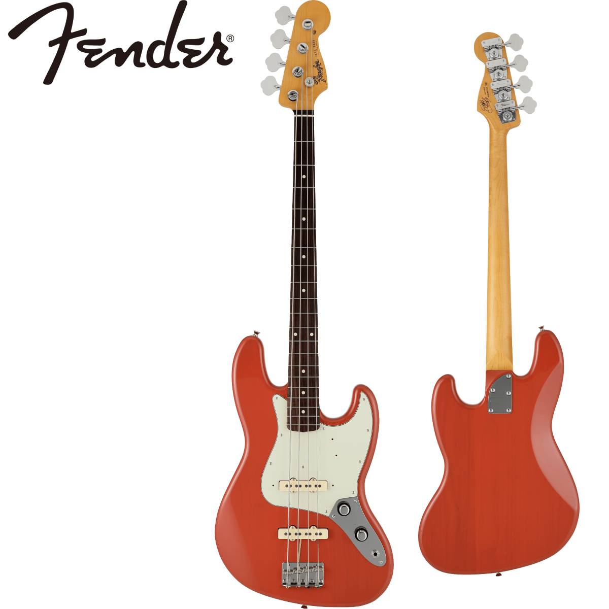 Fender TOMOMI JAZZ BASS -Clear Fiesta- 新品[フェンダー][トモミ][SCANDAL,スキャンダル][レッド,赤][ジャズベース,JB][Electric Bass,エレキベース]｜ギタープラネット 105,875円