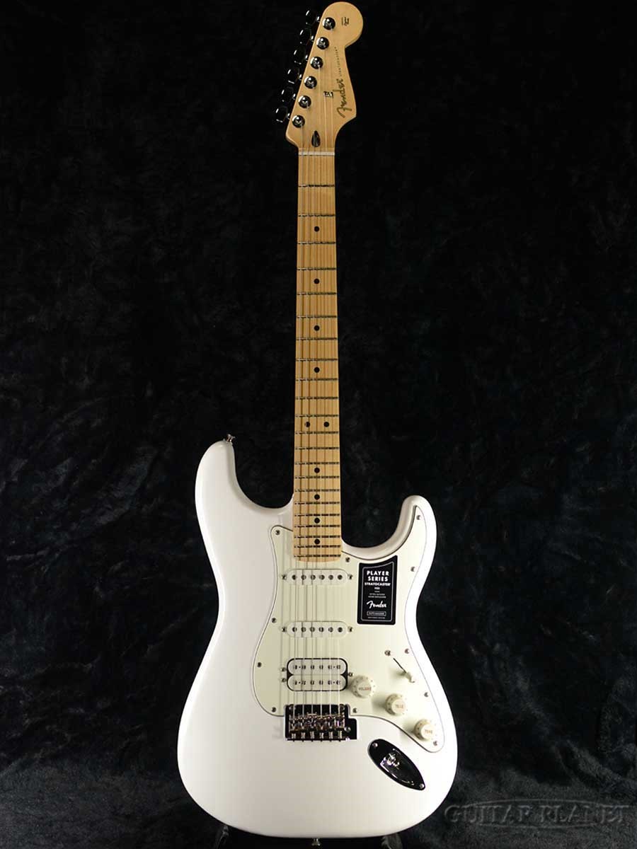 楽天市場】Fender Mexico Player Stratocaster -Polar White / Maple 