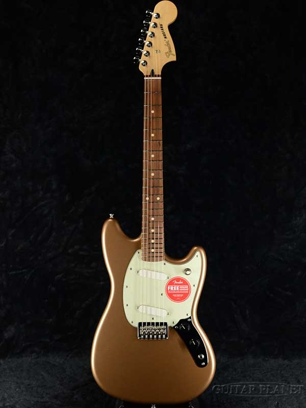 楽天市場】Fender Mexico Player Mustang -Firemist Gold- 新品