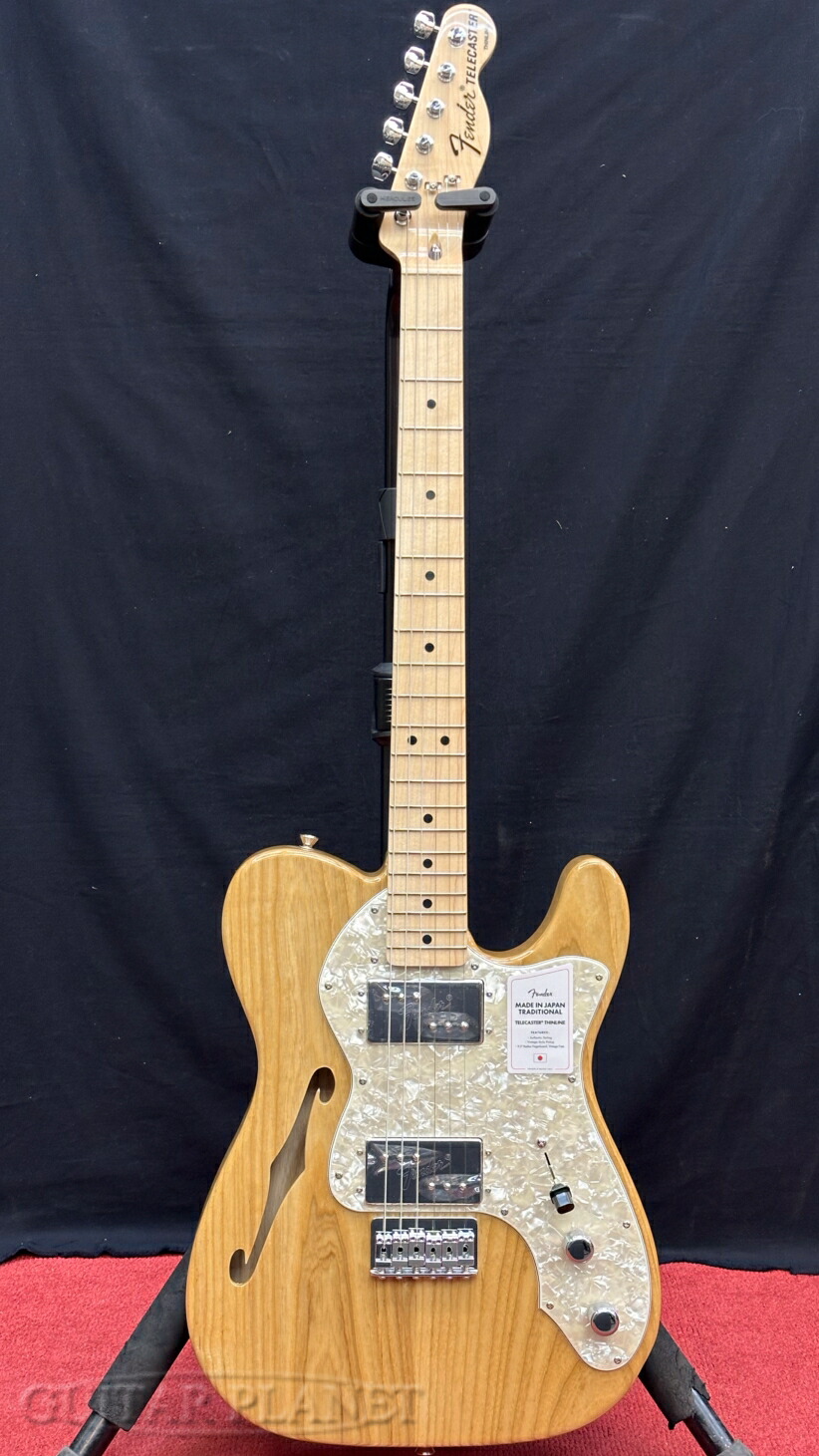 【楽天市場】Fender Made in Japan Traditional 70s Telecaster Thinline -Natural- 新品[ フェンダージャパン][トラディショナル][テレキャスターシンライン][ナチュラル][Guitar,ギター] : ギタープラネット