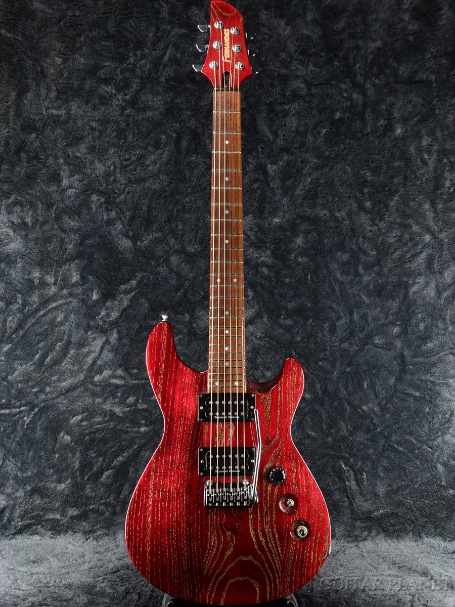 中古 Fernandes Apg Dlx Jpc Pcs Dark Red 14年製 フェルナンデス ダークレッド 赤 Electric Guitar エレキギター Used エレキギター Fmcholollan Org Mx