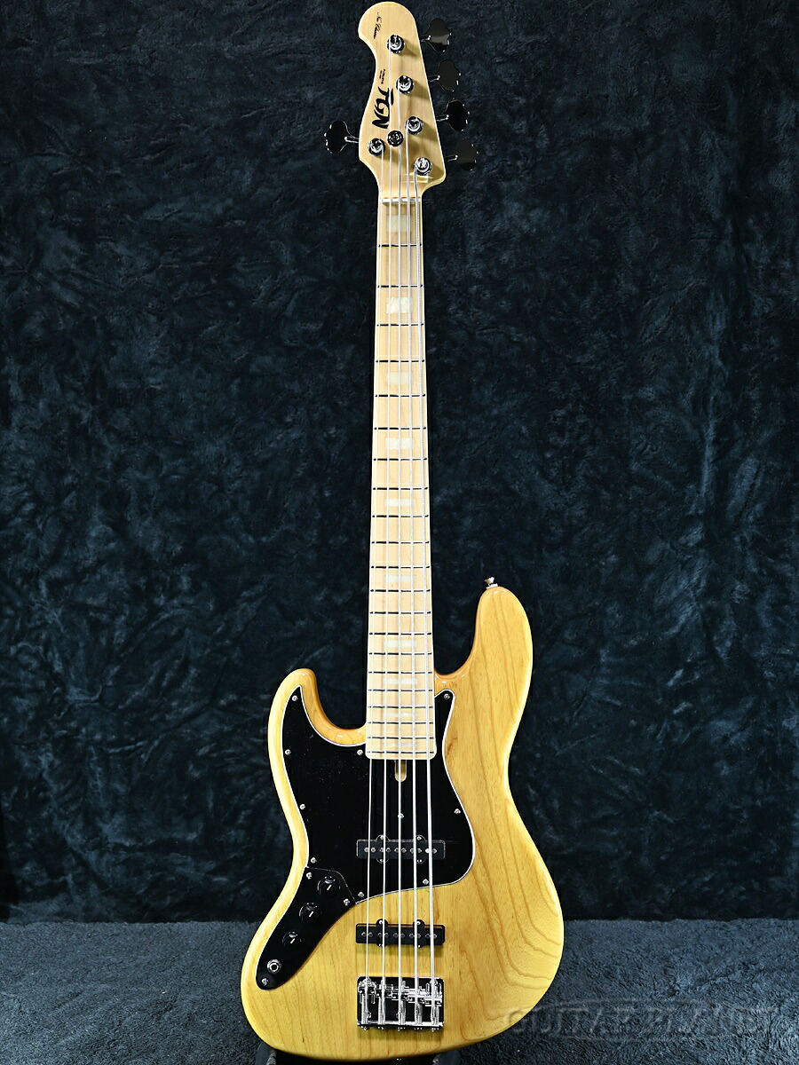 【4.79kg】FUJIGEN(FGN) NJB100MBAHVL-VNT 【#I250046】新品[フジゲン][Jazz Bass,ジャズベース][Vintage Natural,ヴィンテージナチュラル][5strings,5弦][左用,レフトハンド,レフティー]｜ギタープラネット