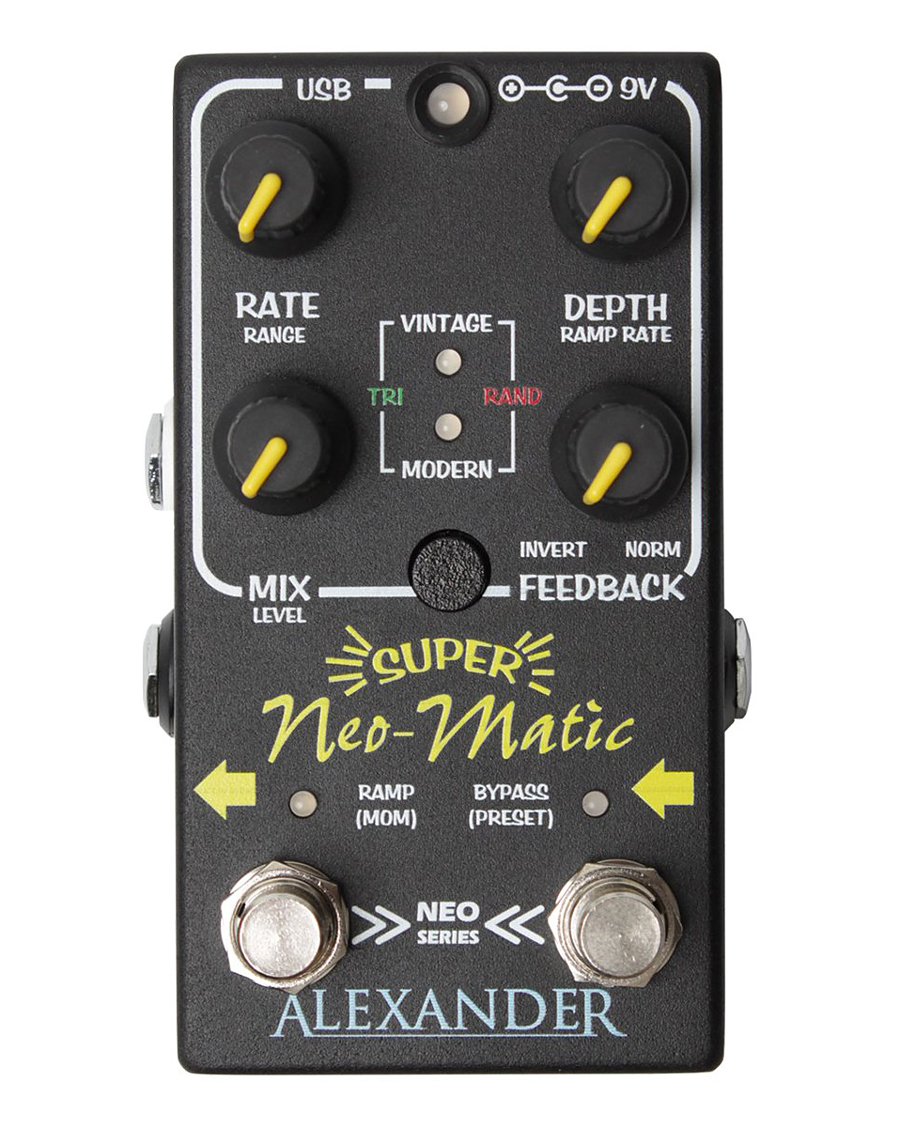 Alexander Pedals Super Neo Matic 新品 引延し アレクサンダーペダルズ スーパーネオマティック Delay Effector エフェクター Ice Org Br