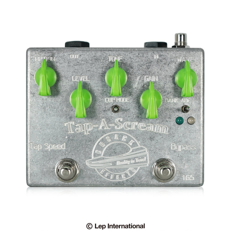 Cusack Music TAP-A-SCREAM 新品 タップテンポオーバードライブ[キューザックミュージック][タップアスクリーム][Overdrive][Effector,エフェクター]｜ギタープラネット