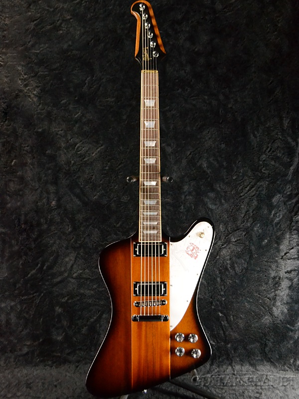 Gibson ビンテージ Firebird 御茶ノ水 V 15 Vintage Sunburst 新品 ギブソン ファイヤーバード Fb ノンリバース Mini Antonio Sanchez Humbucker ミニハム ヴィンテージサンバースト エレキギター Electric Guitar ギタープラネット