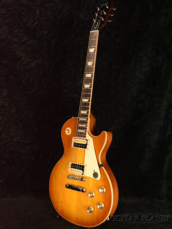 19 Model Gibson Les Paul Fano 御茶ノ水 Classic 19 Honey Burst ビンテージ 新品 ギブソン クラシック ハニーバースト 木目 レスポール Electric Guitar エレキギター ギタープラネット