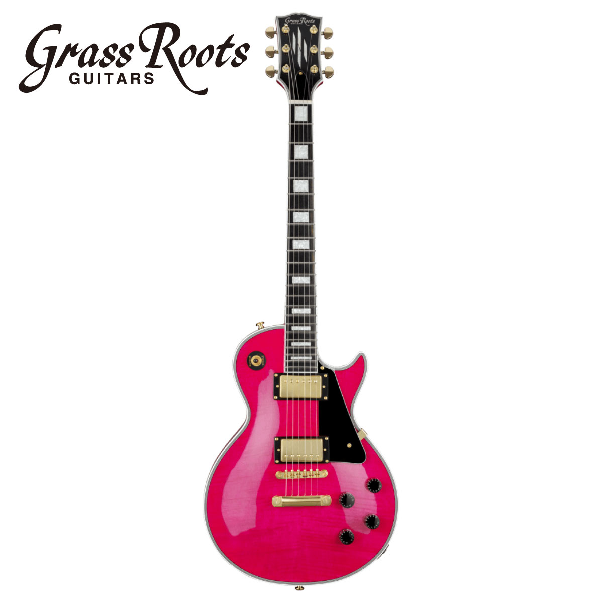 GrassRoots G-LP-65C FM Pink][Electric Thru 新品 Paul,レスポール