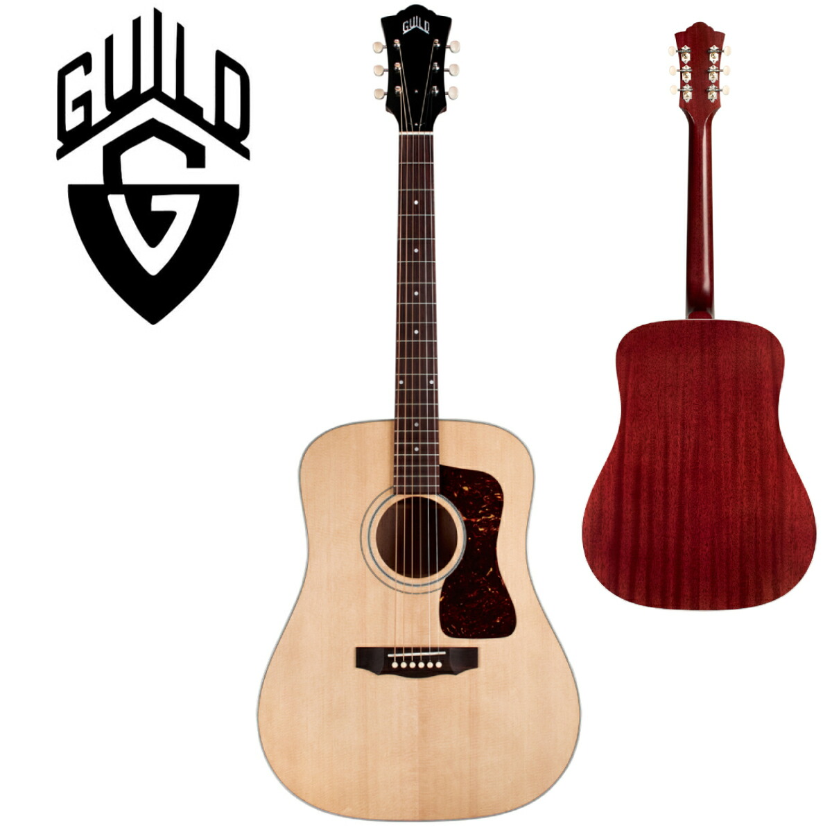 楽天市場】Guild USA D-55E -ANTIQUE BURST- / 新品[ギルド