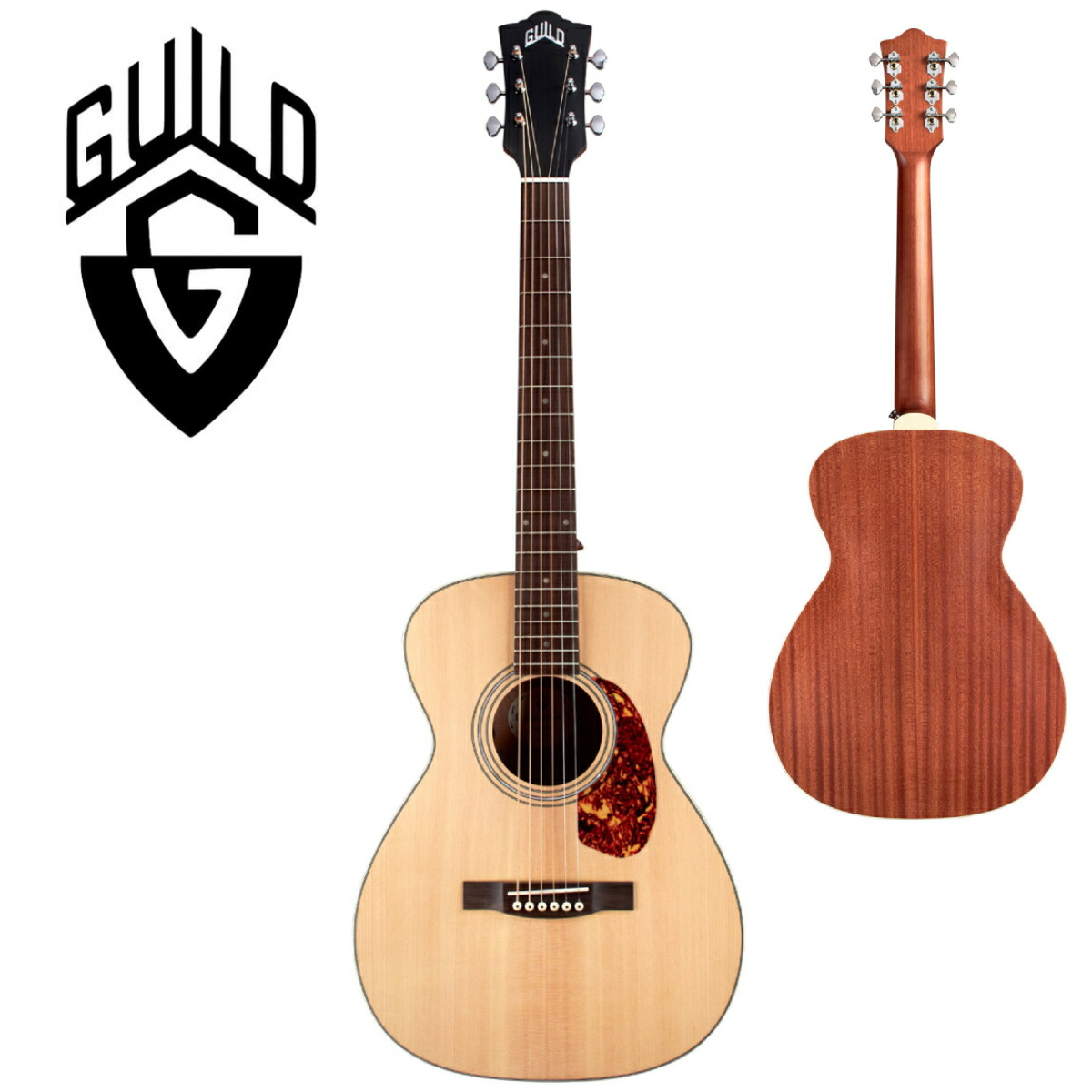 新古品 12弦ギター Guild F2512E アコギ 市場価格約8万円（保証、専用