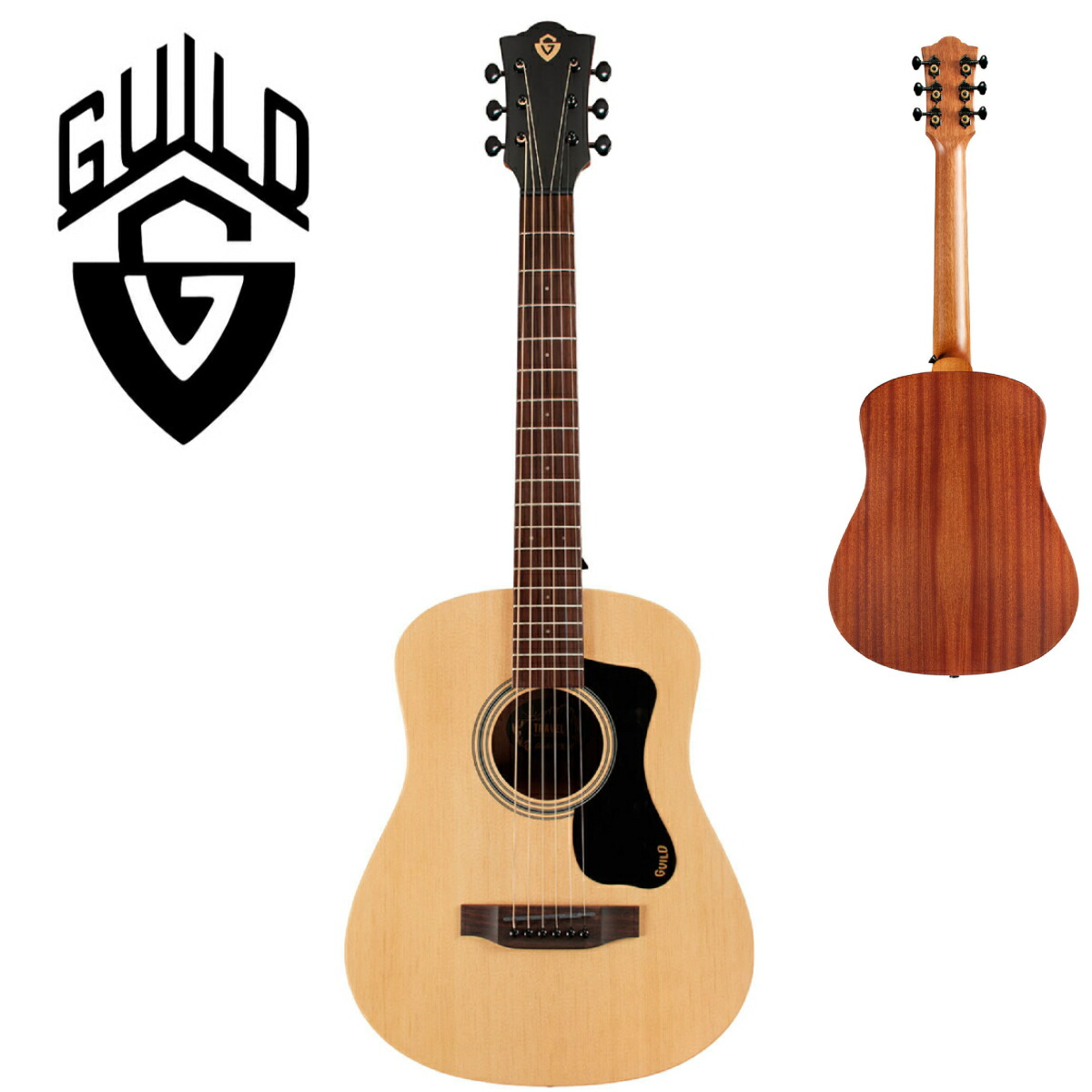 楽天市場】GUILD P-240 MEMOIR NAT 新品 [ギルド][Acoustic Guitar
