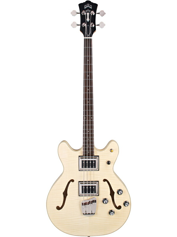 Guild Starfire Bass Ii Fm 新品 理論メイプル ギルド スターたき火 2 セミアコ根本 White 白人種 白色 肌理 Electric Bass エレキギターベース Ephtm Com