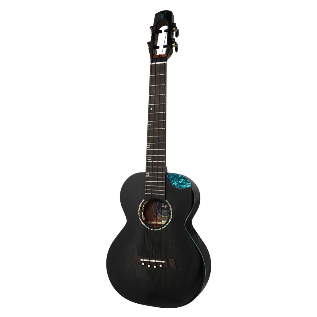 Flight Royal series / Nighthawk FU-NH-TEN 新品 テナーウクレレ[フライト][ロイヤルシリーズ][Black,ブラック,黒][Tenor Ukulele]｜ギタープラネット
