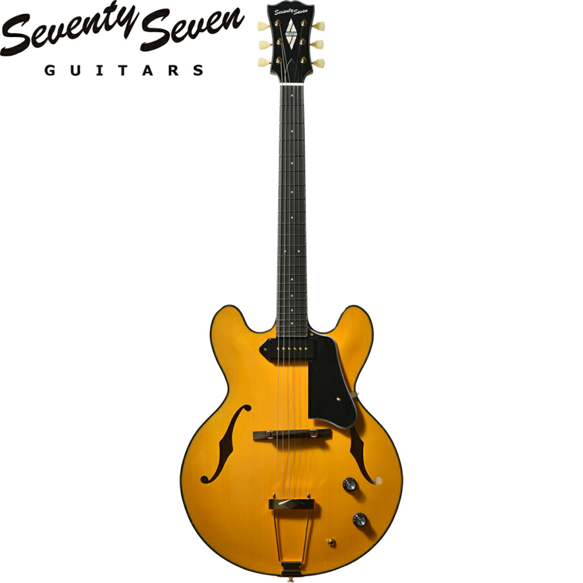 楽天市場】Seventy Seven Guitars HAWK-STD/DEEP-JT -BLK- 新品[セブン