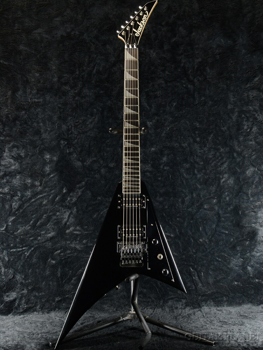 Pro Rhoads Series 17年製 Rr 中古 ギター ベース ジャクソン ランディv ブラック 黒 Flying Guitar Gloss Rhoads Black Used エレキギター ギタープラネット Jackson V フライングvタイプ Electric Guitar エレキギター