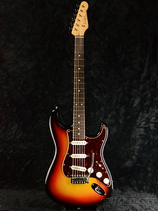 Sunburst P Bass Black Pickguard Guitar