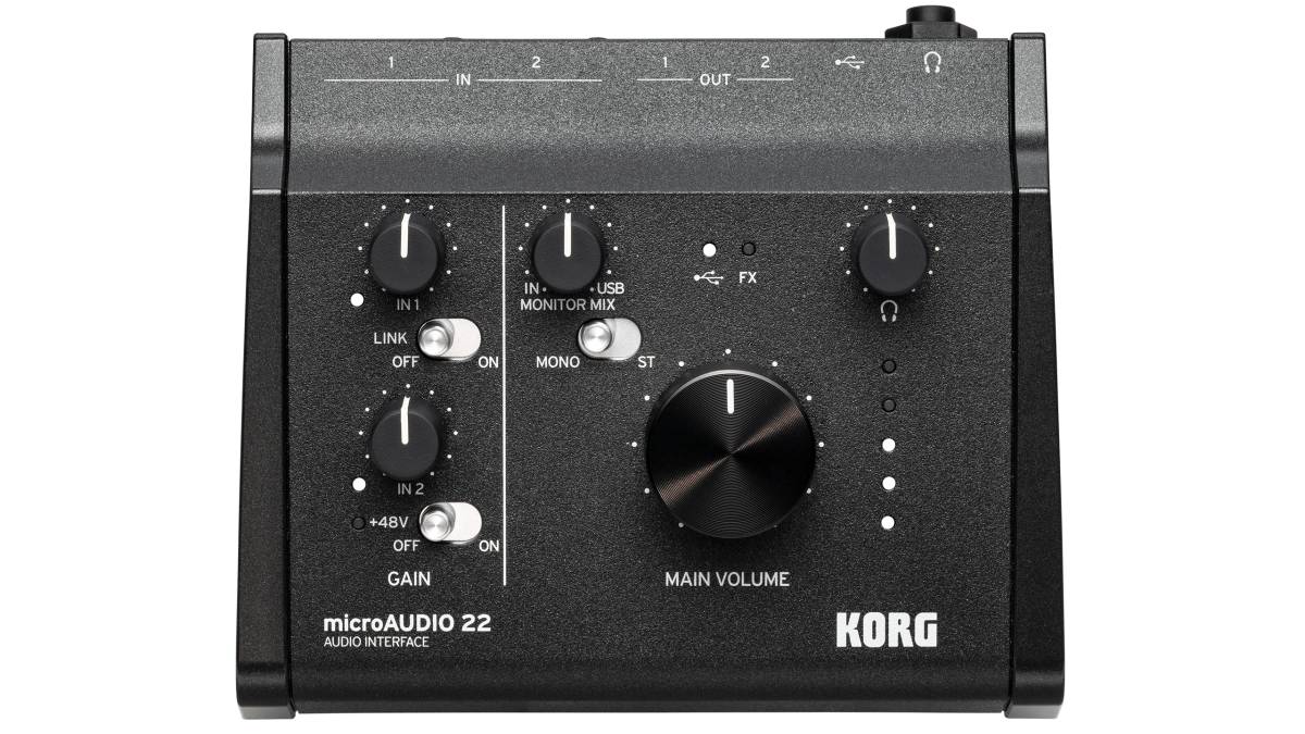 KORG / microAudio22 新品 オーディオインターフェース[コルグ][Audio Interface][DTM,DAW]｜ギタープラネット