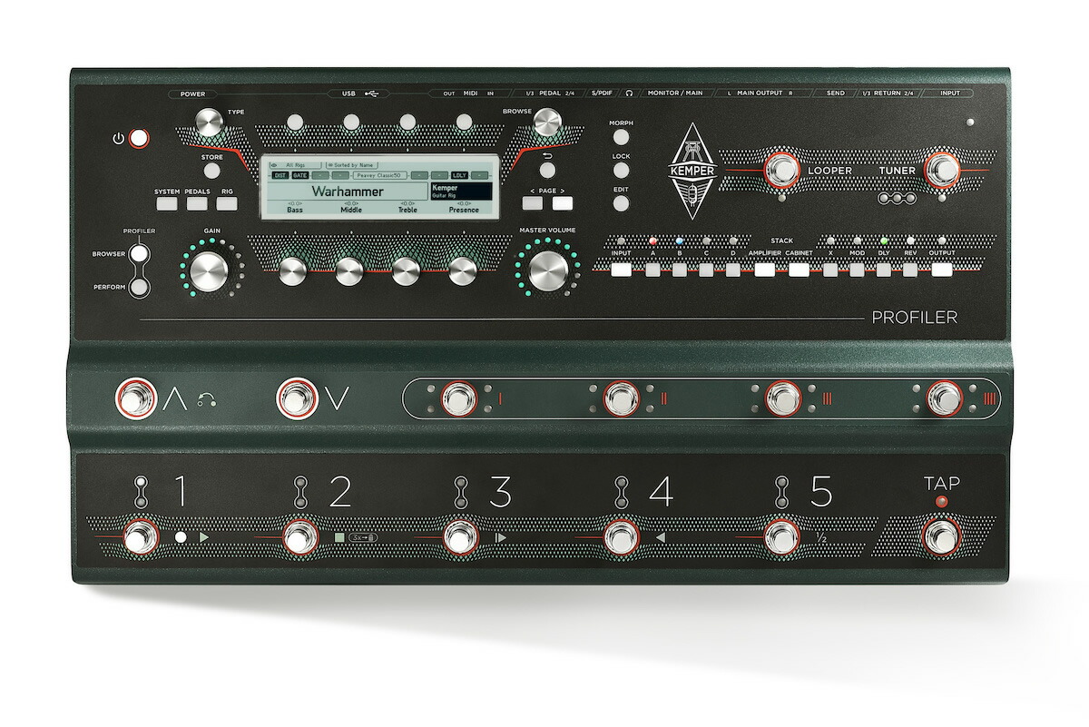 Kemper Profiler Player ケンパー ギターアンプ KEMPER PROFILER PLAYER ギタープロセッサー マルチエフェクター