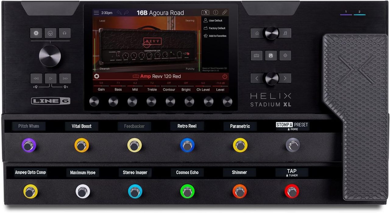 楽天市場】LINE6 HX STOMP XL 新品 [ライン6][Helix,ヒーリックス