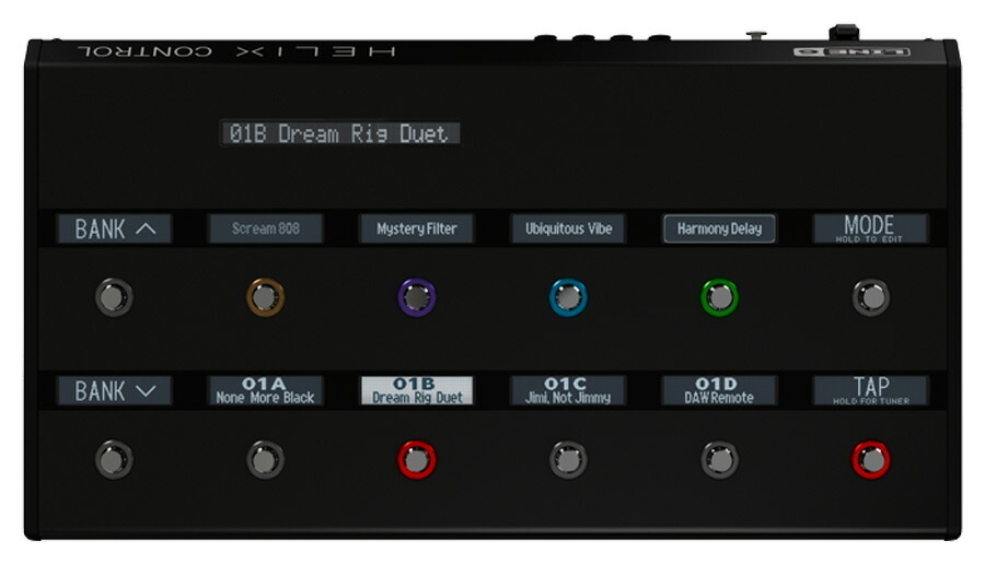 LINE6 Helix Rack、コントロール、ペダルセット Line6 Helix Rack Control Bundle – United States