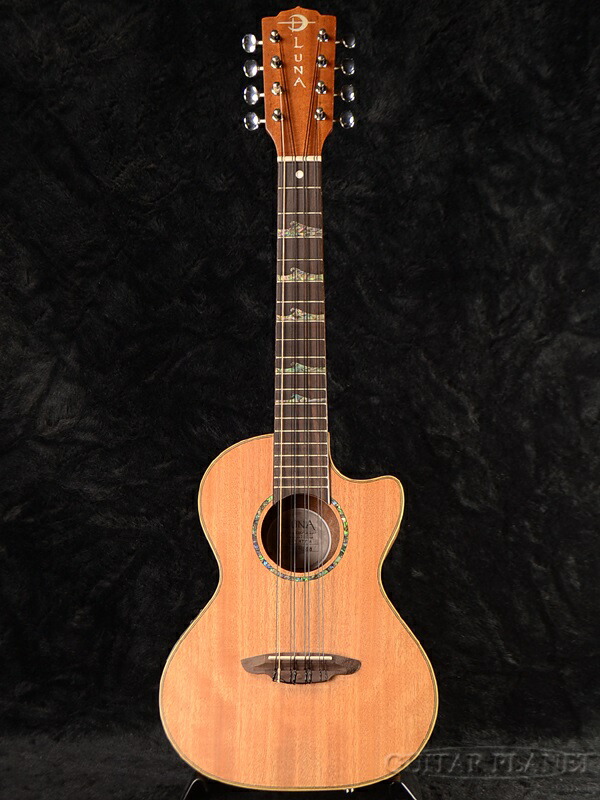 楽天市場 Luna Guitars Uke Htt 8 新品 8弦ウクレレ ルナ Mahogany マホガニー Tenor Ukulele テナー ウクレレ ギタープラネット