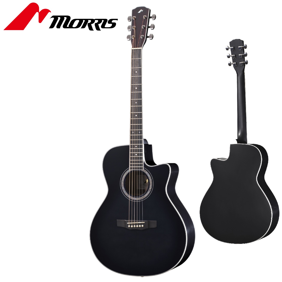 【ほぼ新品 専用ケース&保証書有】Morris R-15MO エレアコ モーリス MORRIS R-14G SBU エレクトリック アコースティックギター