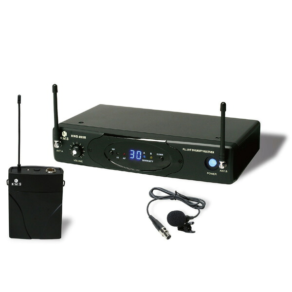 K.W.S -KWS-899P/LM-60- 新品 ピンマイクシングルタイプ[キクタニ][ワイヤレス][Pin Microphone]｜ギタープラネット 18,068円