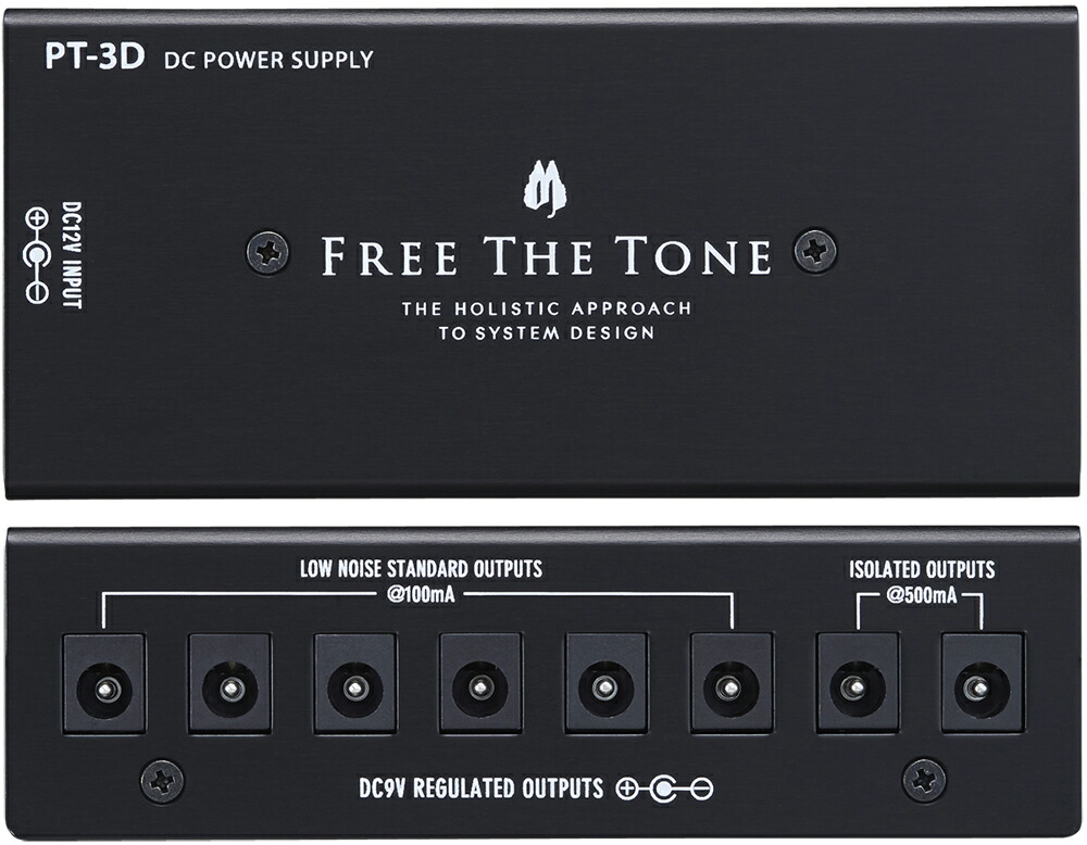 FREE THE TONE PT-5D パワーサプライ Free The Tone PT-5D AC POWER DISTRIBUTOR with DC SUPPLY