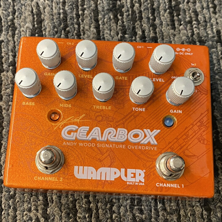 楽天市場】Wampler Pedals GearBox Andy Wood Signature 新品 オーバー