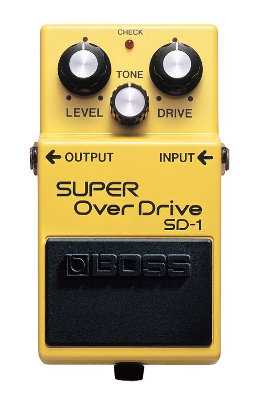 BOSS OverDrive OD-3 ギターエフェクター　ボス Amazon | BOSS OverDrive OD-3 黄色 | ディストーション