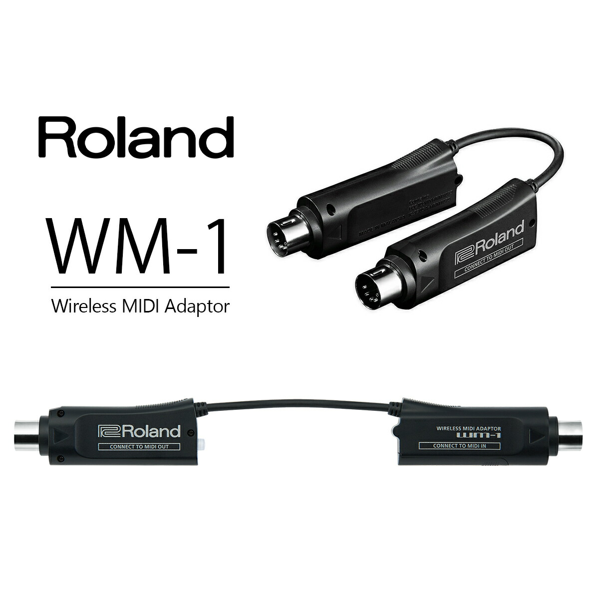 楽天市場】Roland WM-1 新品 Wireless MIDI Adaptor[ローランド][WM1