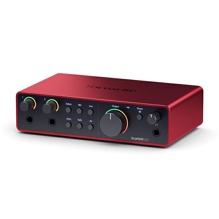 Focusrite / Scarlett 2i2 4th GEN 新品 オーディオインターフェイス[フォーカスライト][Audio Interface][第4世代][DTM,DAW]｜ギタープラネット