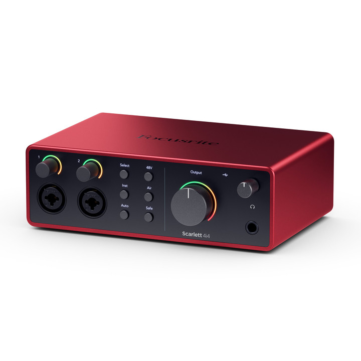 Focusrite / Scarlett 4i4 4th GEN 新品 オーディオインターフェイス[フォーカスライト][Audio Interface][第4世代][DTM,DAW]｜ギタープラネット