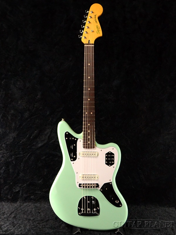 楽天市場 Squier Vintage Modified Jaguar Sfg 新品 サーフグリーン スクワイヤー ジャガー Jg Surf Green 緑 エレキギター Electric Guitar ギタープラネット