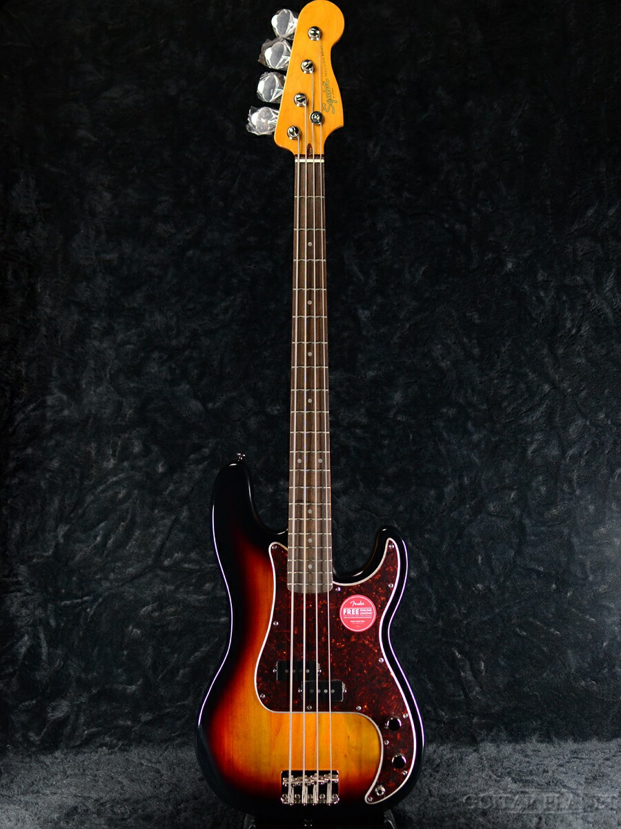 楽天市場】Squier Classic Vibe Jaguar Bass -3-Color Sunburst