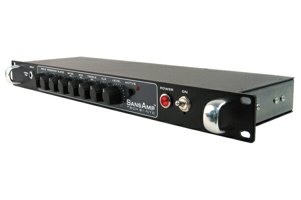 TECH21 SansAmp RBI Box][Preamplifier][ラックマウント] DI[サンズ