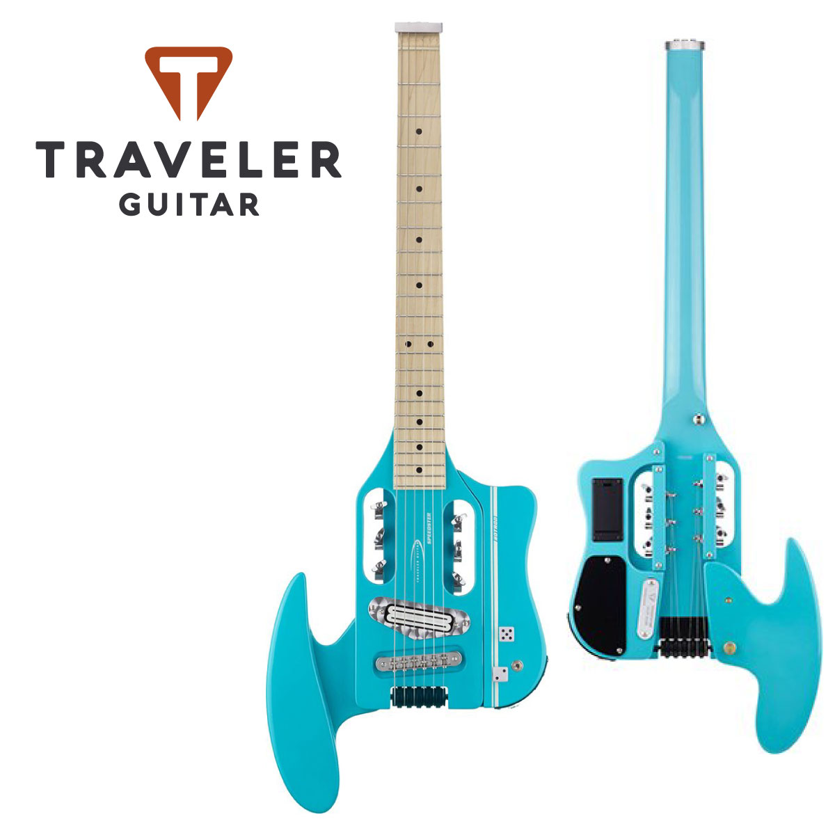 楽天市場】Traveler Guitar Ultra-Light EDGE Blue and White