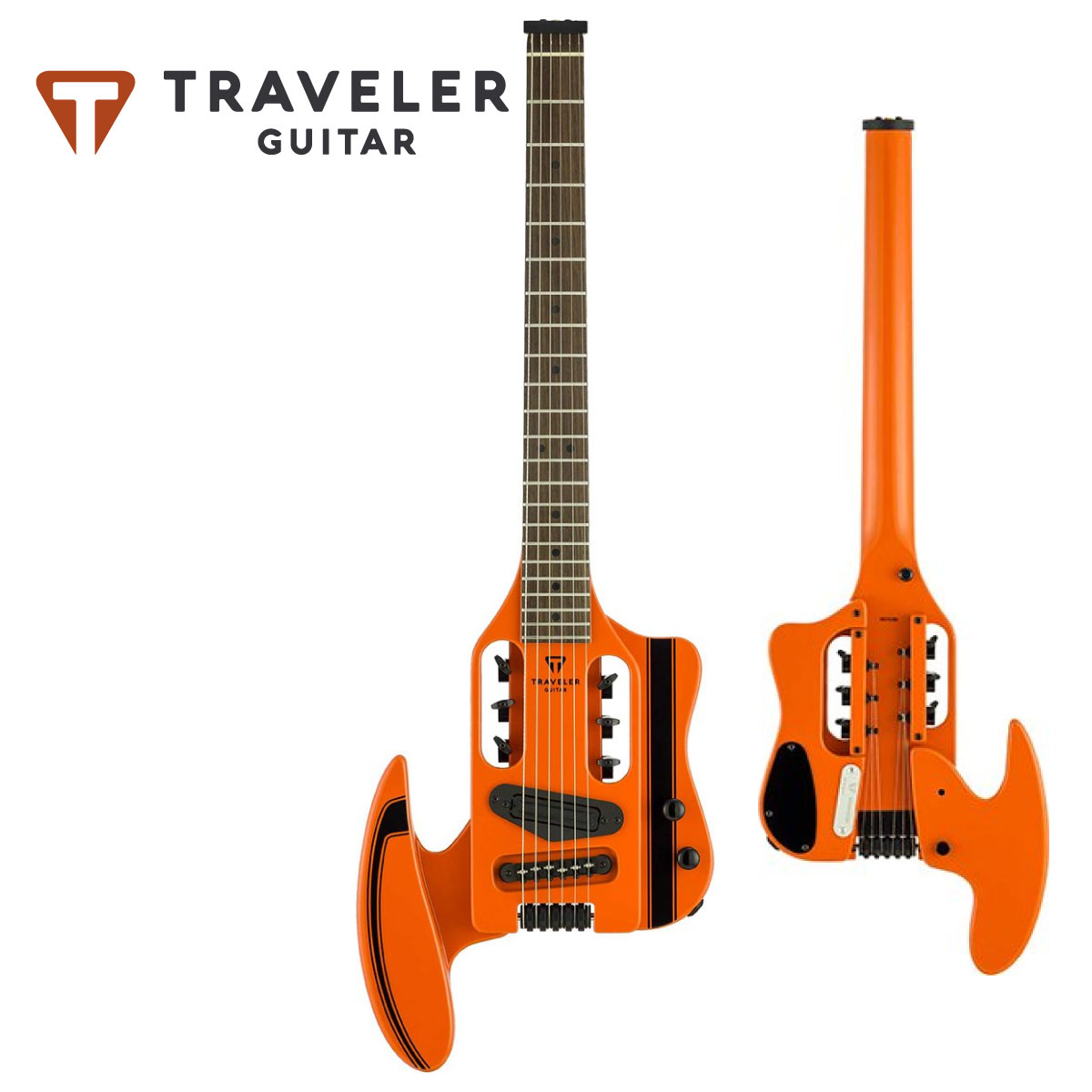 高価値 Traveler Guitar Speedster Standard -Hugger Orange- 新品