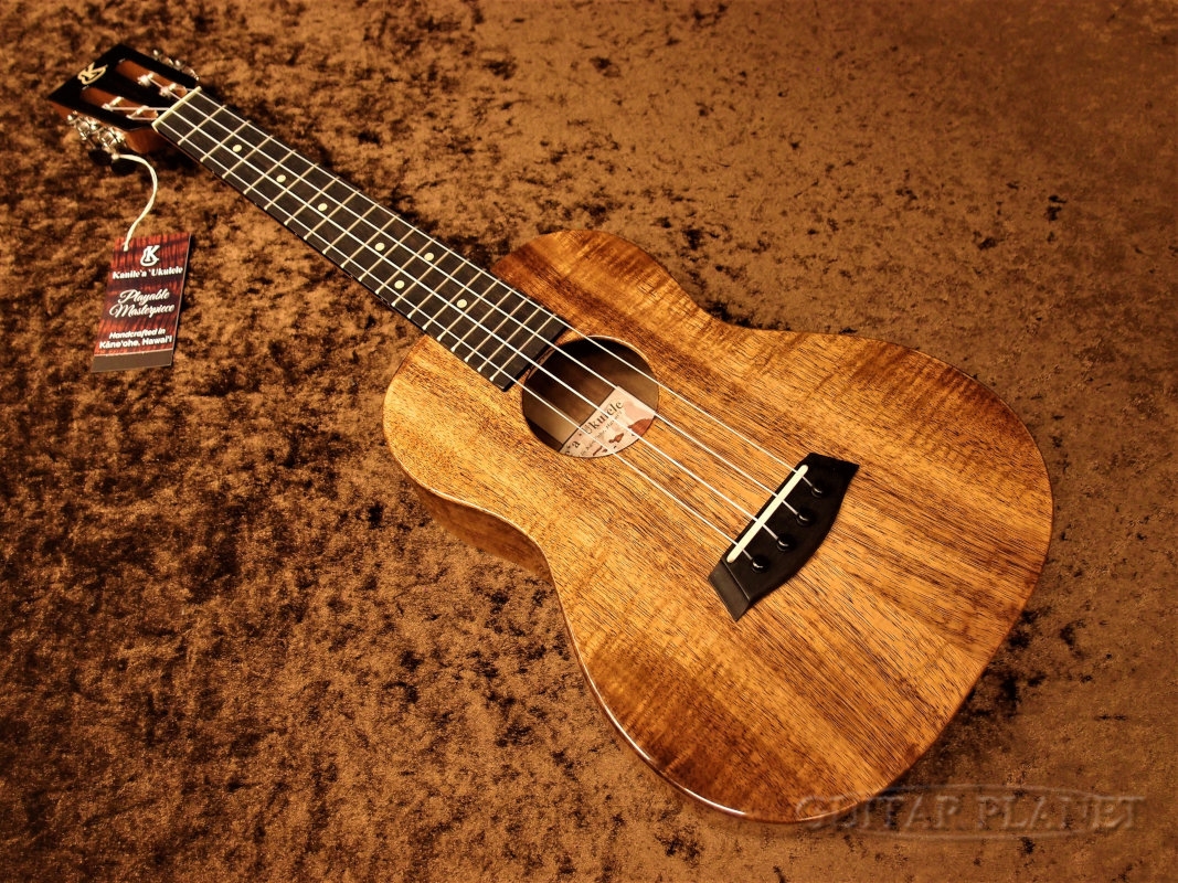 Kanile'a KSET DG Tenor Deluxe Gloss[カニレア][Hawaiian Koa