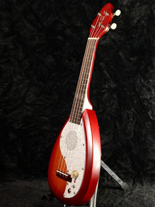 【楽天市場】【アンプ内蔵】VOX Electric Ukulele VEU33C レッドバースト 新品 コンサートウクレレ[ヴォックス