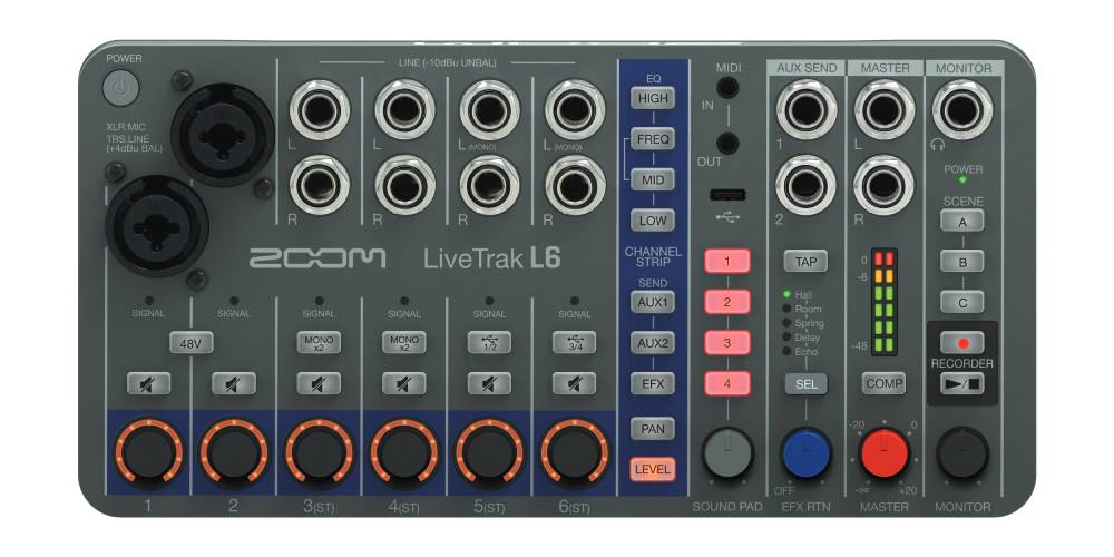 配信機器・PA機器・レコーディング機器 ZOOM HD8 MTR HD8 Hard Disk Recording Studio | Zoom