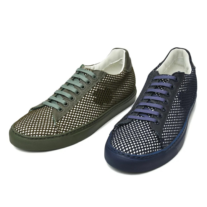 【40%OFF】BePositive（ビーポジティブ） ナイロンメッシュレースアップスニーカー TENNIS/354D5MOBLUSH 15271002114