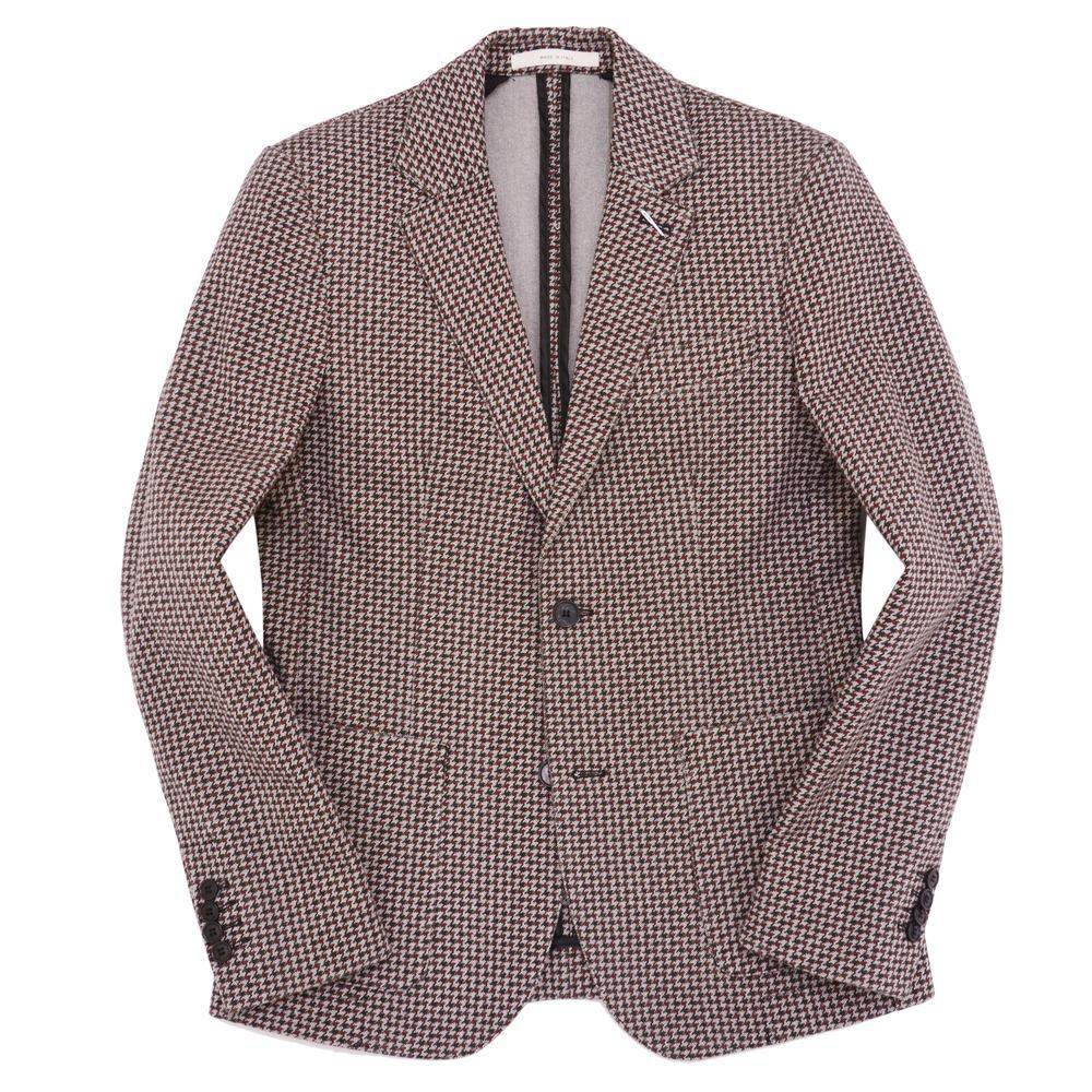 【SALE52%OFF】CRUNA（クルーナ）コットンポリストレッチガンクラブチェック2B上衣 MCR17A4014 Burano185 17062005043
