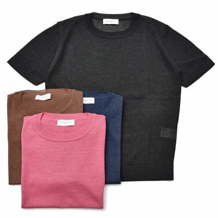 美品　RENCONTRANT シルク100% 半袖ニット Lサイズ 楽天市場】シルク ニット 半袖 Tシャツ サマーニット メール便