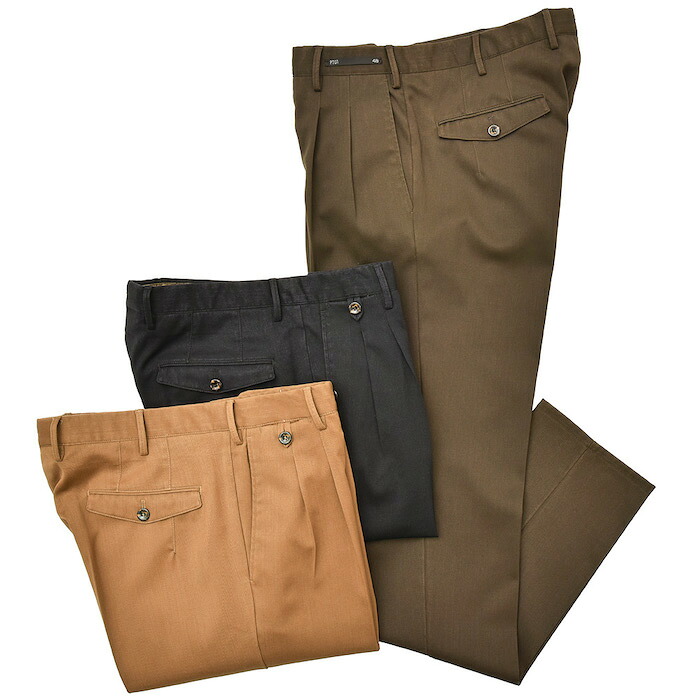 【SALE52%OFF】PT01（ピーティーゼロウーノ）SALVADOR 羊毛 伸ばすこと ツイル 2筋目 ズボン下 PREPPY FIT 33082032081
