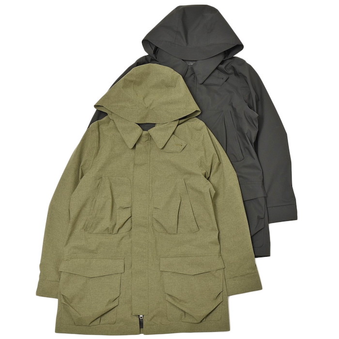 【SALE52%OFF】Norwegian Rain（ノルウェージャンレイン）Nesta Falck リサイクルポリエステルフーデッドミリタリーブルゾン 1152151 14011400180｜guji outlet