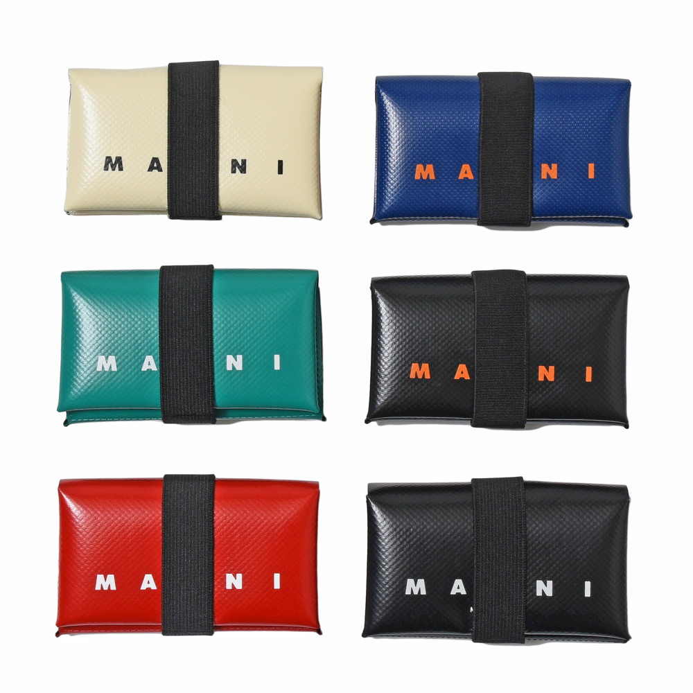 楽天市場】MARNI（マルニ）【PVC WALLET WITH BALCK ORIGAMI