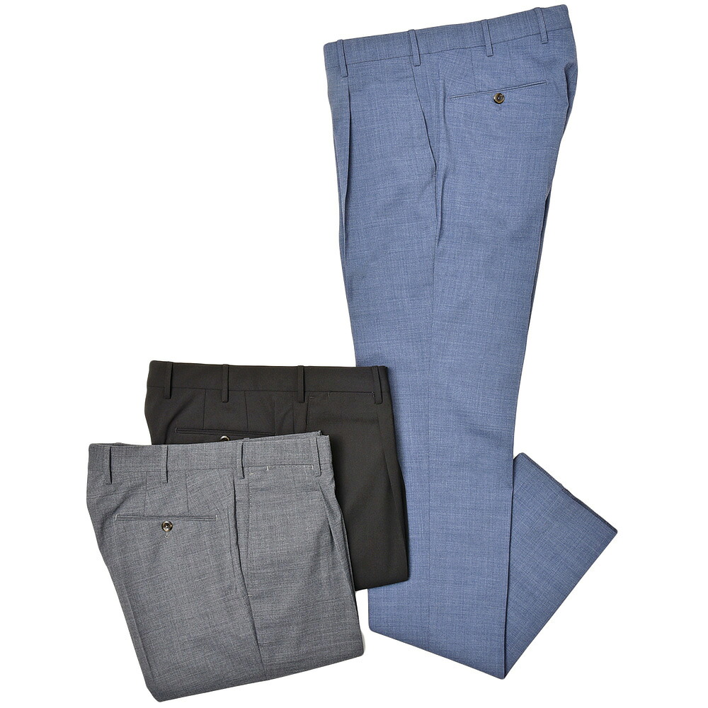 【SALE52%OFF】PT TORINO（ピーティー トリノ）コットン ストレッチ シャンブレー ノープリーツ パンツ LARRY FIT 33001026081｜guji outlet