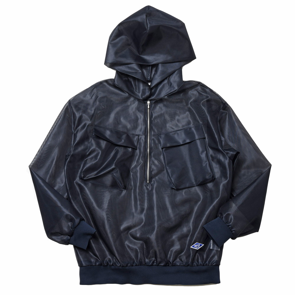 【SALE52%OFF】MPX mando(エムピーエックス マンド)ポリエステルメッシュアノラックパーカ MPX2316-002 12031400037|guji outlet
