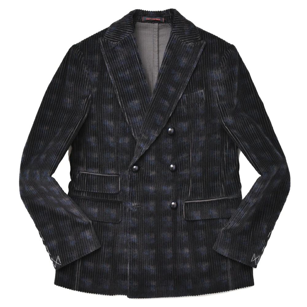 【SALE52%OFF】THE GIGI（ザ ジジ）コットンコーデュロイプリントウインドーペーン6Bダブル上衣 MIRO/DP-G081 17072004039