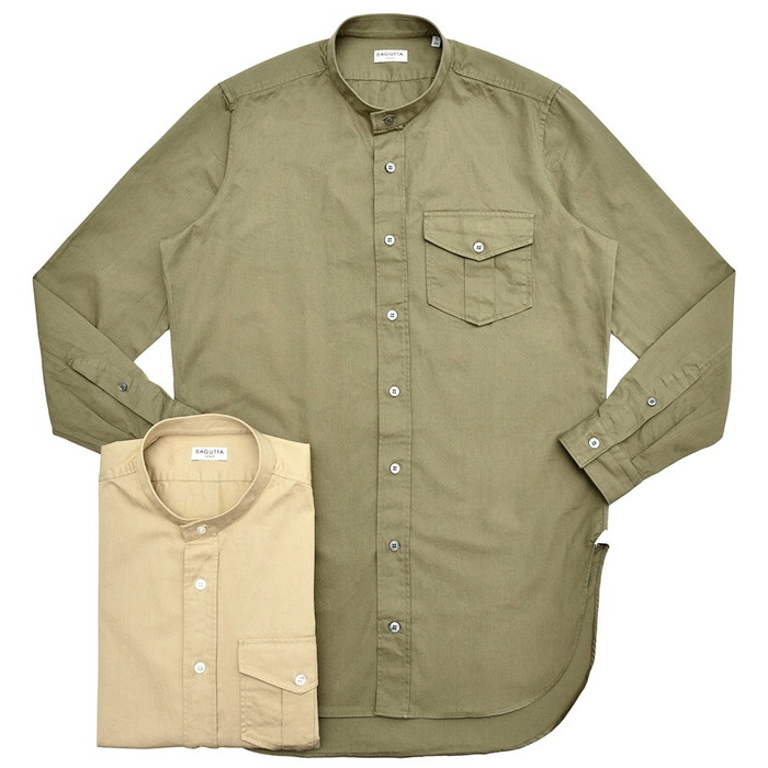 バグッタ BAGUTTA レディース フランネルハイネックシャツ CARRIE-08269 134295956_09.jpg